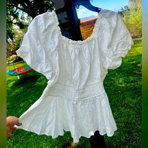 White Torrid Blouse - Size 1